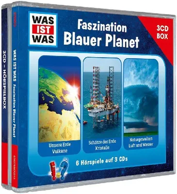 Produktbild von WAS IST WAS 3-CD Hörspielbox. Faszination Blauer Planet