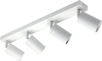 Zdjęcie produktu dla Listwa sufitowa Qualis biała 4xGU10x40W metal wym:14x59x6cm IP20 IdeaLED