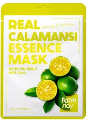 Produktbild von FARMSTAY Real Essence Mask Calamasi Tuchmaske 23ml
