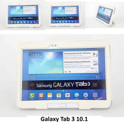 Produktbild von Samsung White Book Case Tablet for Galaxy Tab 3 10.1