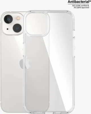 Zdjęcie produktu dla PanzerGlass ® HardCase iPhone 14 | 13 | Clear, Pokrowiec, Apple, Apple - iPhone 14, Apple - iPhone 13, 15,5 cm (6.1"), Przezroczysty