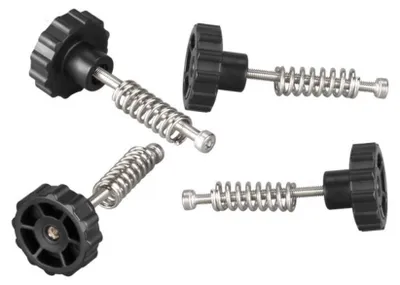 4 Stück M3x45 Nivellierschrauben Kit für 3D Drucker Heizbett