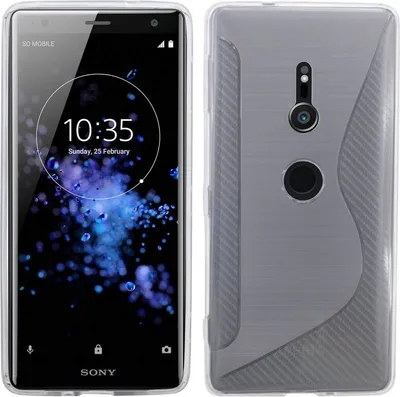 Image de Sony Xperia XZ2 Mobile Silicone Housse de protection Etui transparent