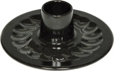 Produktbild von Riess Rohrboden für Kranzkuchen Ø28cm Schwarz Emaille