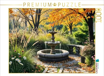 Produktbild von CALVENDO Puzzle Herbstquellen der Stille | 1000 Teile Lege-Größe 64x48cm Foto-Puzzle für glückliche Stunden