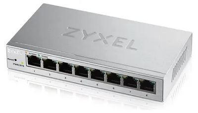 Produktbild von Zyxel GS1200-8V3, Managed, L2, Gigabit Ethernet (10/100/1000), Vollduplex, Desktop