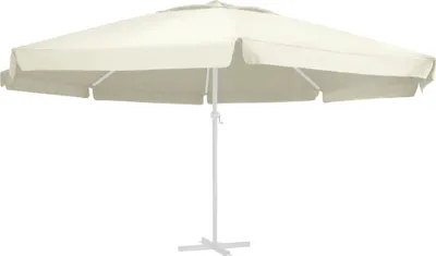 Image de Tissu de remplacement pour parasol d'extérieur Sable 610 cm