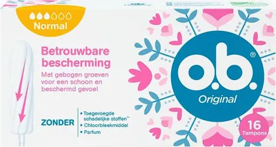 Immagine prodotto di ob Tamponi - Originali normali - Per un comfort e una protezione affidabili - 16 assorbenti - 1 pezzo