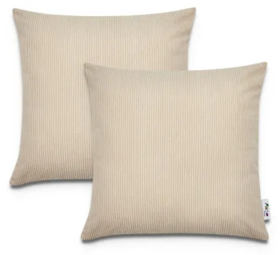 Produktbild von Dekorative Kissenbezüge Kordsamt Kissenhülle Set Kissen Sofa Deko Zierkissen