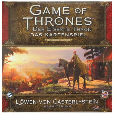Produktbild von Game of Thrones Kartenspiel: Der Eiserne Thron - 2. Ed. Löwen von Casterlystein Erweiterung