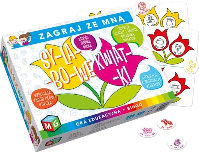 Produktbild von MULTIGRA Lernspiel für Kinder Silbenblumen 00884