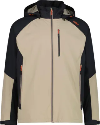 Productafbeelding van Herrenchaps, ritsmodel, met capuchon, maat 54, beige - kleur: corda