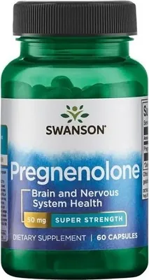 Immagine prodotto di Pregnenolone 50 mg 60 capsule Swanson Health Products