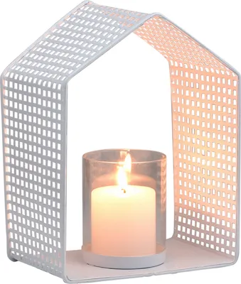 Immagine prodotto di Lanterna porta tealight decorativa Boho Izia White