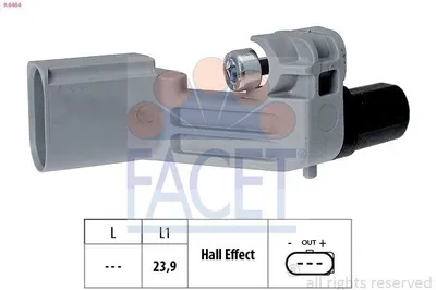 Produktbild von FACET 9.0464 Kurbelwellensensor Impulsgeber für VW Golf V Schrägheck (1K1)