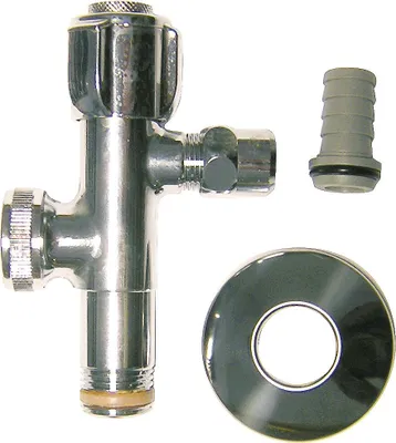 Image de Robinet d'arrêt, mâle / mâle 12 x 17 mm 12 x 17 mm