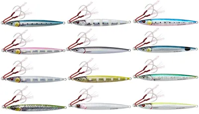 Produktbild von Savage Gear Salt 3D Slim Jig Minnow - Pilker, Farbe:Sardine PHP, Länge / Gewicht:12.5cm / 60g
