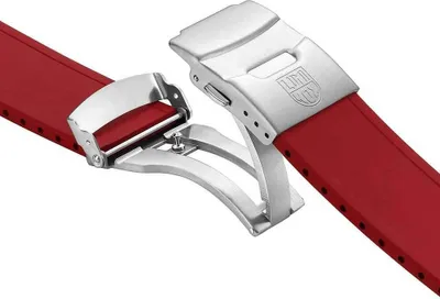 Image de Luminox FPX.2406.31Q.K Bracelet en caoutchouc [24 mm] Rouge