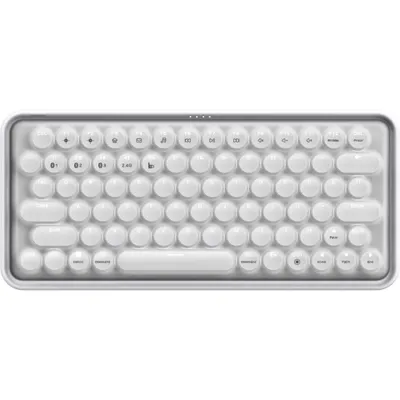 Obrázok produktu pre Rapoo Ralemo Pre 5, Káblový a bezdrôtový, USB + Bluetooth, Mechanický spínač kláves, Biela