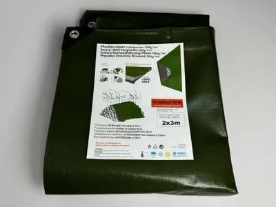 Produktbild von Abdeckplane mit Ösen, PE 200 g/m², 6x10 m