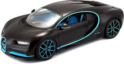 Produktbild von Bburago 18-11040BK - Modellauto - Bugatti Chiron 42 Sekunden Weltrekord (schwarz, Maßstab 1:18)