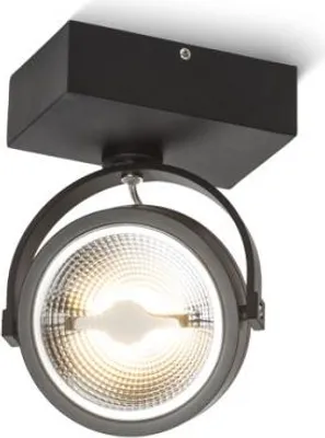 Obrázok produktu pre KELLY LED I nástenná čierna 230V LED 12W 24° 3000K