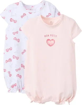 Obrázok produktu pre Zippy 3107113001 Detské body Biela, ružová 6–9 mesiacov Dievčatá Biela, ružová 6–9 mesiacov