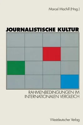 Obrázok produktu pre Journalistische Kultur