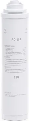 Obrázek produktu pro Naturewater RO-10F-75G - membrána pro reverzní osmózu 75 GPD 285 l/den, náhradní membrána pro systém reverzní osmózy, osmózový filtr, vodní filtr na pitnou vodu