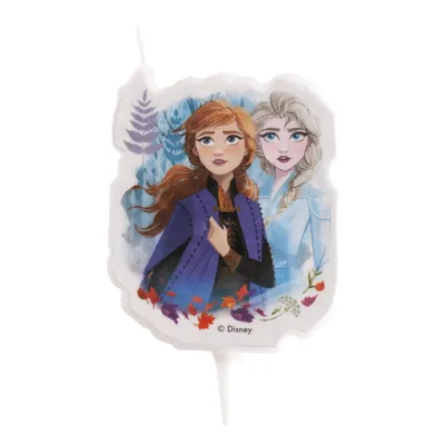 Produktbild von Kerze Frozen II 7,5 cm