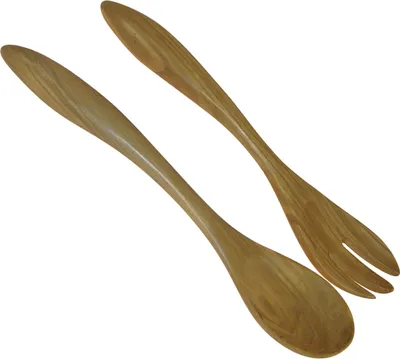 Produktbild von BÉRARD Terra - Salatbesteck, 31,5 cm