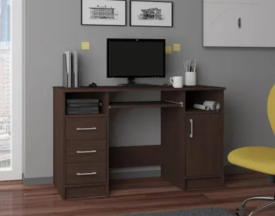Image de Bureau d'ordinateur KARLION - wengé
