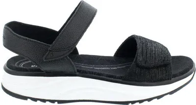 Produktbild von Joya Flores Black, Sandale,  Full Grain Leather/Velour Leather, Active-Sohle, Kategorie Emotion 891san 41