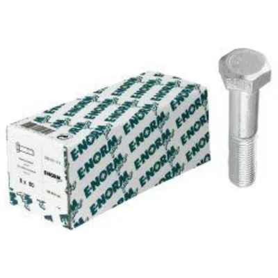 Produktbild von 100 Stück E-NORMpro DIN 931 8.8 galZn M8 x 120 HP (M8x120 Maschinenschrauben)