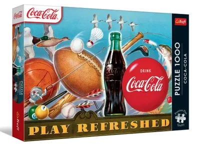 Produktbild von TREFL Puzzle Premium Plus Coca-Cola: Spiele die aktualisierten 1000 DLCs