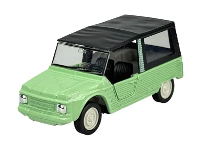 Produktbild von Welly 1968 Citroen Mehari mit Dach grün 1:34-1:39 Die Cast Metall Modell Neu im Kasten 43792