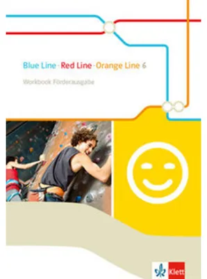 Obrázek produktu pro Blue Line - Red Line - Orange Line 6. Workbook Förderausgabe Klasse 10