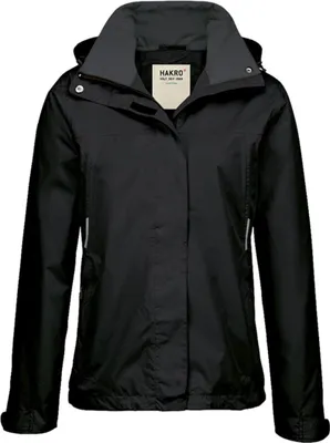 Produktbild von HAKRO Damen Regenjacke Colorado 262, schwarz, 3XL