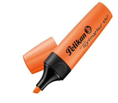 Obrázek produktu pro Zvýrazňovač Pelikan Textmarker 490 1 ks oranžový