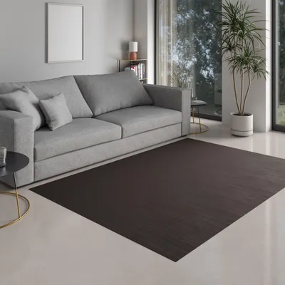 Produktbild von Bambusteppich, Teppich, Bambus, Massive ebony 60x100 cm, Matte, Läufer
