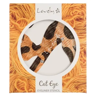 Obrázok produktu pre Lovely Cat Eye Eyeliner Stencil Szablon do eyelinera, 2 sztuki