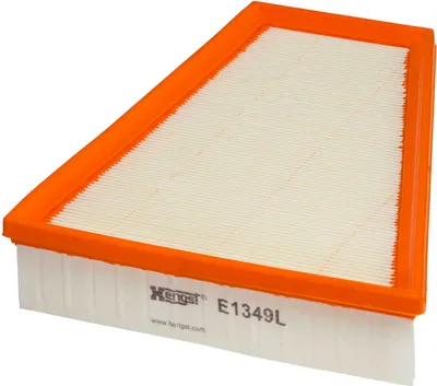 Produktbild von Luftfilter HENGST FILTER E1349L für RENAULT CLIO II (BB0/1/2, CB0/1/2) Filtereinsatz