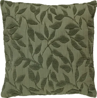 Produktbild von Kissen jacquardmuster "lehto" baumwolle hellgrün 50x50cm  - Atmosphera créateur d'intérieur