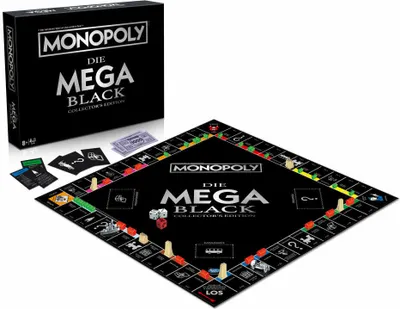 Obrázek produktu pro Stolní hra Merc Monopoly - Mega (Black Edition) - Various - (Zboží / Hračky)