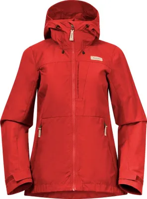 Produktbild von Bergans of Norway Nordmarka Leaf Light Wind - Damenjacke - Dark Brick