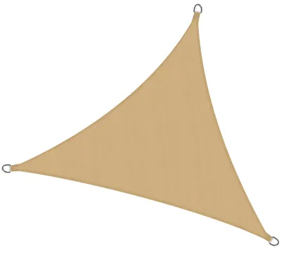 Immagine prodotto di Tenda parasole triangolare Sol Royal impermeabile 3,6x3,6x3,6 m SolVision PS9, sabbia