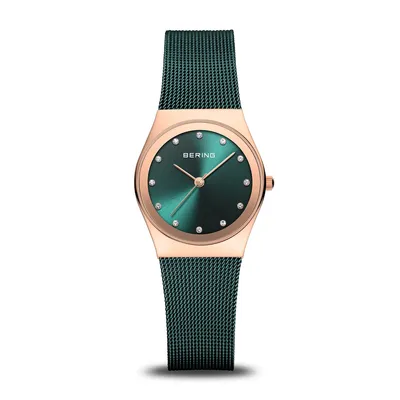 Produktbild von Bering 12927-868 Classic Damenuhr Swarovski Crystals 27mm 3ATM
