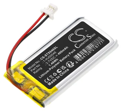 Zdjęcie produktu dla TECHTEK Bateria kompatybilny z [Samson] ATX wireless transmitter zastępuje 1-HJ00046