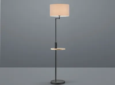Produktbild von TRIO-Leuchten Stehleuchte CLAAS BH 40x160 cm schwarz Stehlampe
