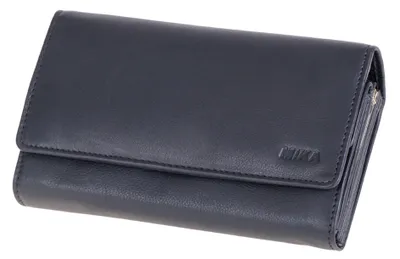 Produktbild von MIKA Damengeldbörse aus Leder Farbe: navy